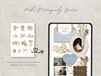 Wedding Website Template Canva Dusty Blue Invitation with RSVP