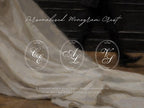Wedding Website Template Canva Green & Burgundy Invitation with RSVP