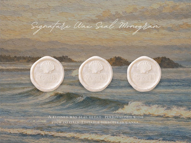 Save the Date Website Template  Beach Modern Invitation with RSVP