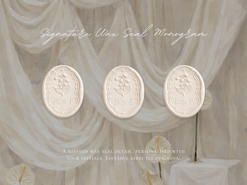 Save the Date Website Template Canva Dusty Blue Invitation with RSVP