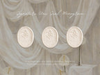 Save the Date Website Template Canva Dusty Blue Invitation with RSVP