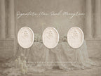 Save the Date Website Template Elegant Ivory Invitation with RSVP