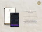 Save the Date Website Template  Beach Modern Invitation with RSVP
