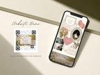 Wedding Website Template Canva Modern Invitation with RSVP