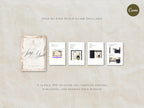 Olive Green Save the Date Website Template Wedding Invitation with RSVP