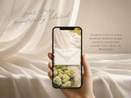 Wedding Website Template Canva Modern Invitation with RSVP